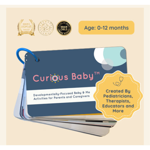 Infant Learning Cards - Curious Baby™ Activity Cards – Curious Baby Cards
