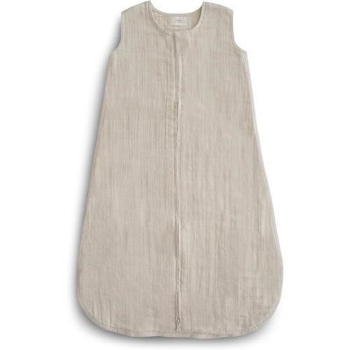 mushie Baby Wearable Blanket | 100% Organic Cotton Muslin | Sleeping Bag for Infants (Fog)