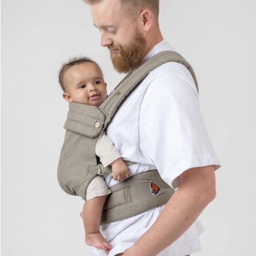 The Monarch Baby Carrier - Charles Herringbone – Mabē