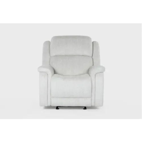Juno Beige Fabric 39" Manual Rocker Recliner