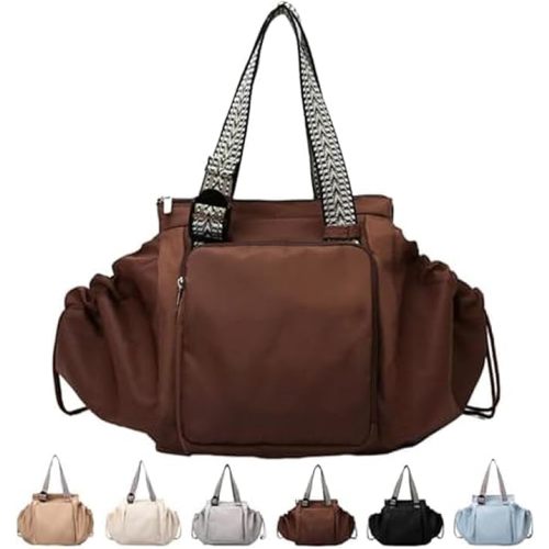 Women 4-Way Convertible Backpack, Water Resistant Lightweight Crossbody Tote Bag, Multi Pocket Daypack for Travel Work Daily