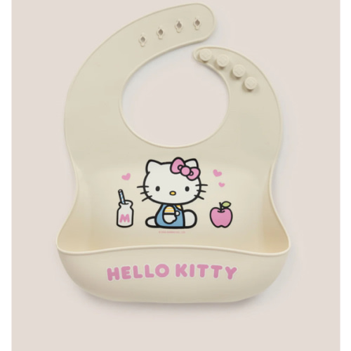 Hello Kitty® Silicone Bib – JuJuBe