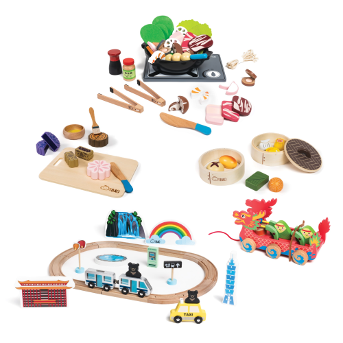 All The Wooden Toy Collection (5 Toy Sets)