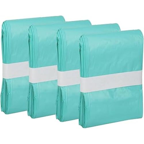 Diaper Pail Liner Refills Bags Compatible with Janibell Akord 330 Series Adult Diaper System, Diaper Disposal Liner Refills，Lightly Scented - 4pack (Green)