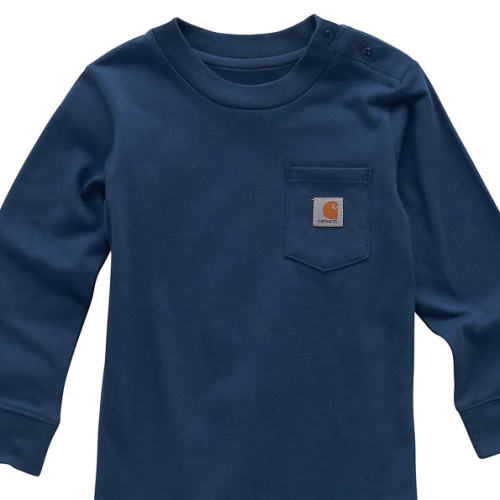 Boys' Long Sleeve Pocket Bodysuit (Baby) | Amber’s Favorites (@cranberrychats) | Carhartt