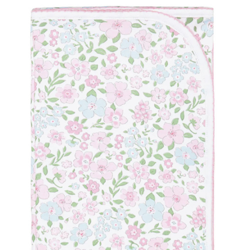 Buy English Garden Receiving Blanket in Pima Cotton | Nellapima
