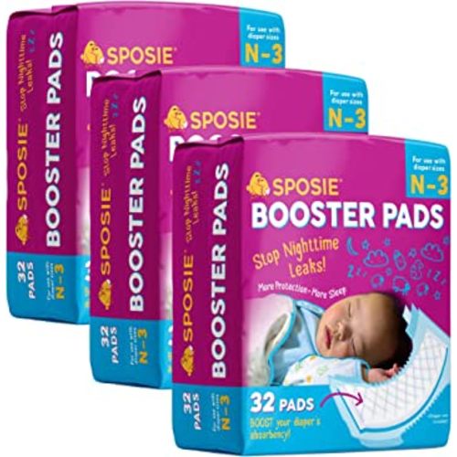 Select Kids Diaper Booster N-3, 96 Count - Baby Diaper Pads, Overnight Diapers, Newborn Diapers