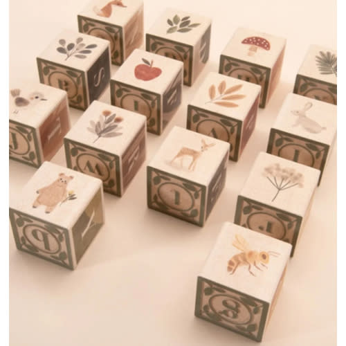 Watercolor ABC Blocks