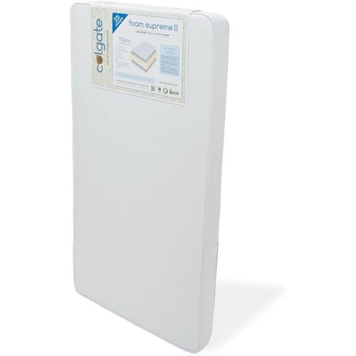 Foam Supreme II Crib Mattress | Lightweight | Hypoallergenic |