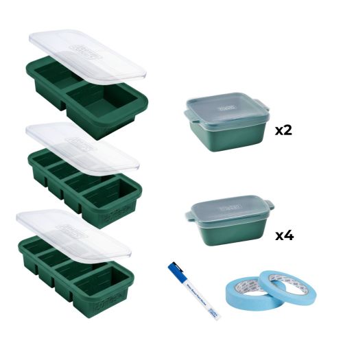 Food Freezer Trays 21-Piece Set – Souper Cubes®