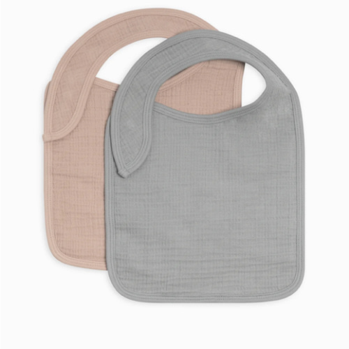 2-Pack Muslin Bibs