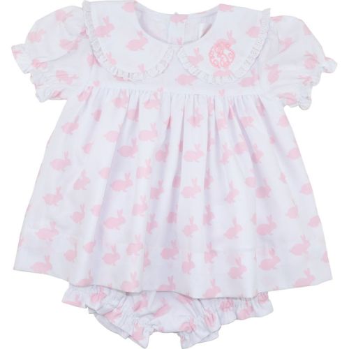 Bunny Print Diaper Set