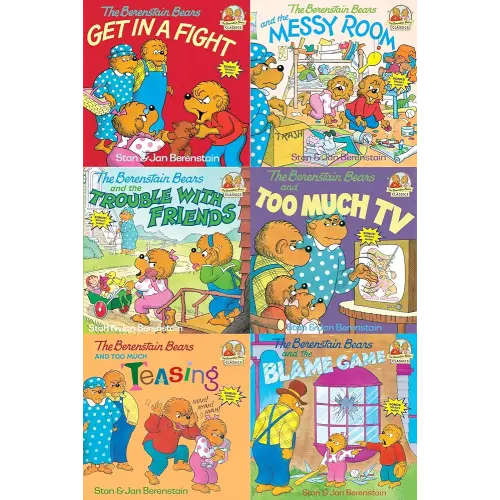 Berenstain Bears Set: Trouble with Friends / Berenstain Bears Too Much TV / Berenstain Bears and the