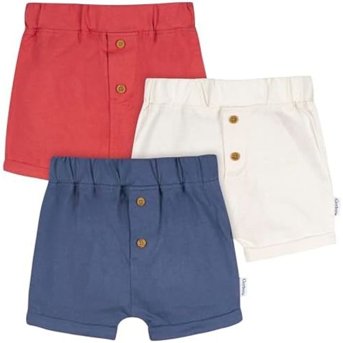 Gerber Baby 3-Pack Knit Shorts