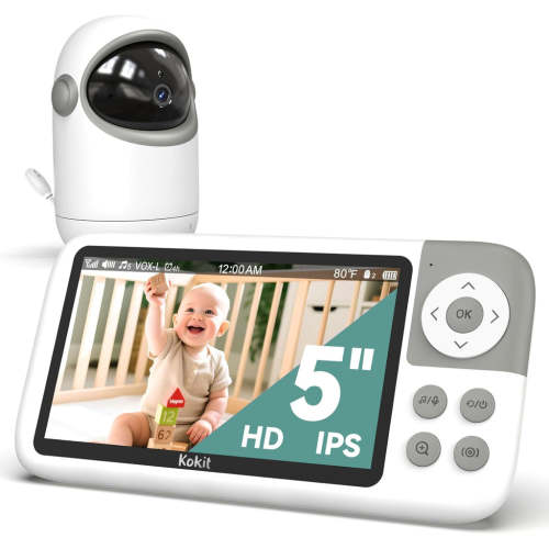 Kokit KK50 Baby Monitor with 5” IPS HD screen