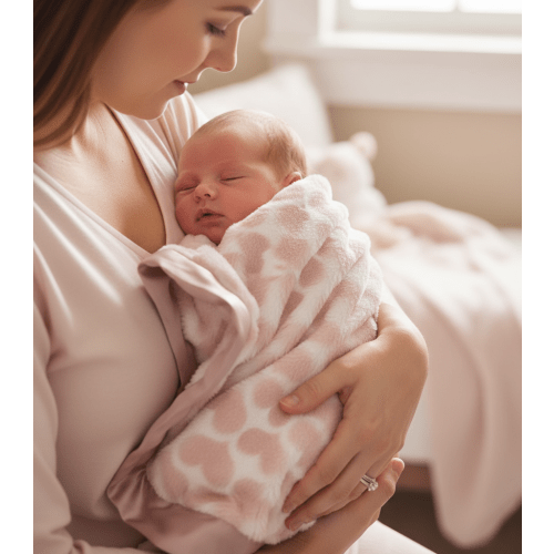 Luxe™ Heart Army Baby & Toddler Blanket (29" x 35")