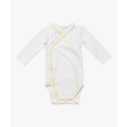 Crossbody One-piece, Yellow Piping