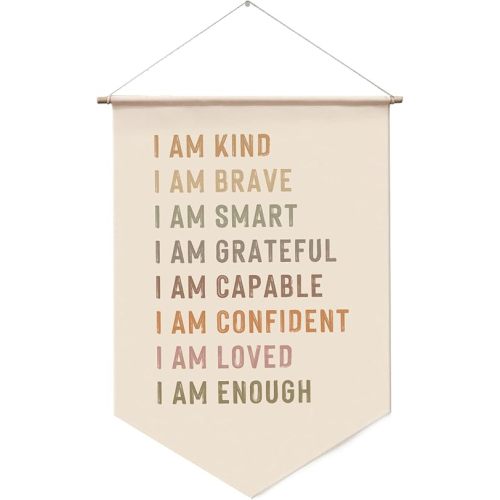 Affirmations Wall Hanging Art