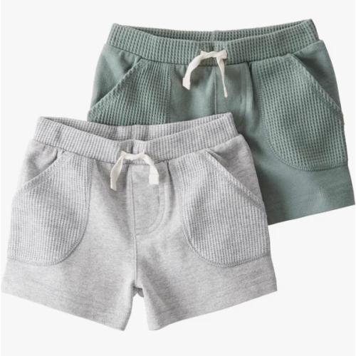 Little Planet by Carter's Baby 2-Pack Shorts Made with Organic Cotton