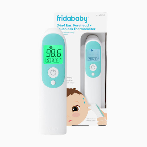 Frida Baby 3-in-1 Ear, Forehead + Touchless Infrared Thermometer
