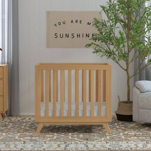 DaVinci Otto 3-in-1 Convertible Mini Crib with 4" Mattress - Greenguard Gold Certified