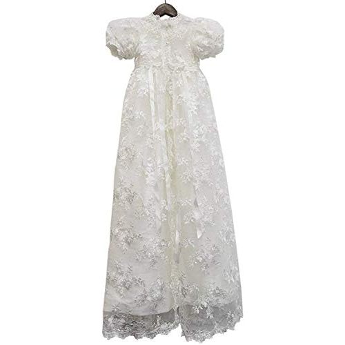 Abaowedding® Lace Christening Gowns Baby Baptism Dress Newborn Baby Dress