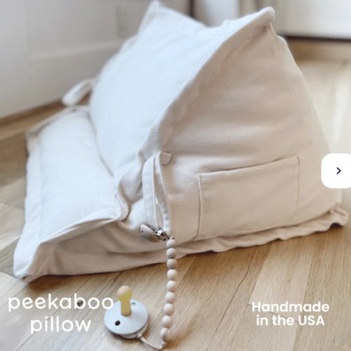 Peekaboo Pillow™ Official Site - Organic Infant Lap Pillow