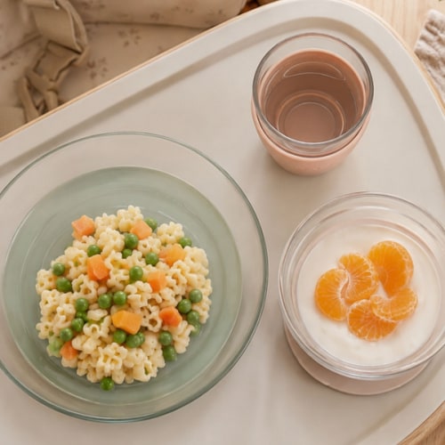 Glass Meal Set in Natural | Over The Moon