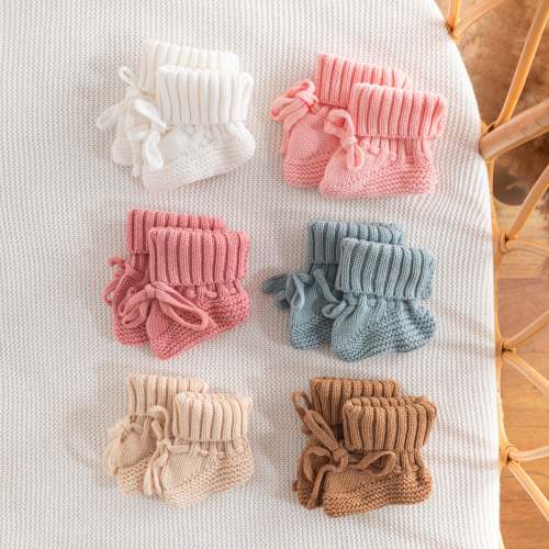 Chunky Knit Booties – KnittyBaby