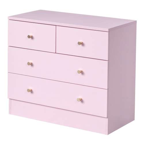 Outopee Pink 25.98-in W Standard dresser