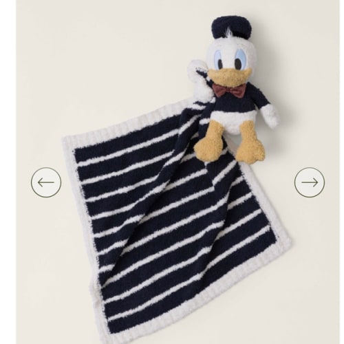 CozyChic® Disney Donald Duck Blanket Lovey | Barefoot Dreams®