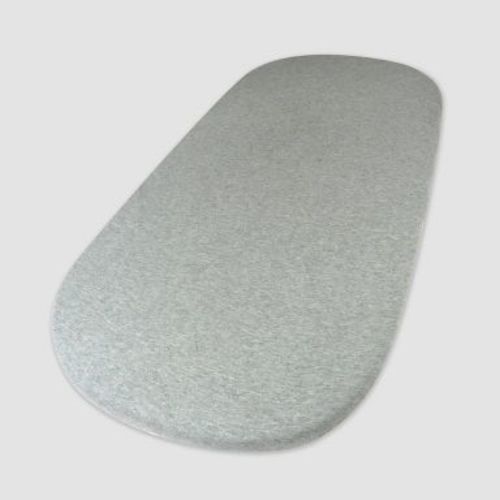 Honest Baby Organic Cotton Bassinet Sheet - Heather Gray
