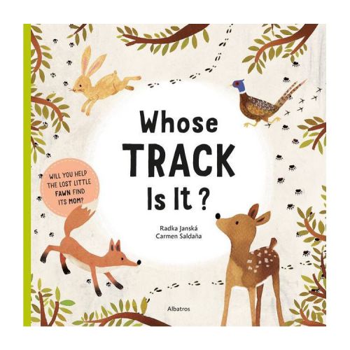 Whose Track Is It? - (Stories from Nature) by Radka Piro (Board Book)