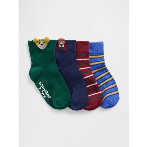 Baby & Toddler Quarter Crew Socks | Gap