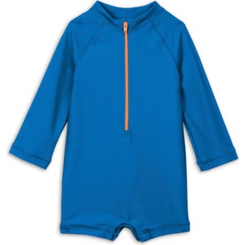 Long Sleeve One-Piece Rashguard Swimsuit, 3-6M