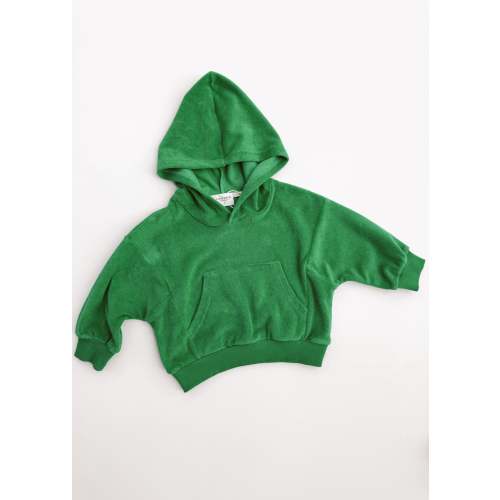 Terry Hoodie- Green – Fostered Collection