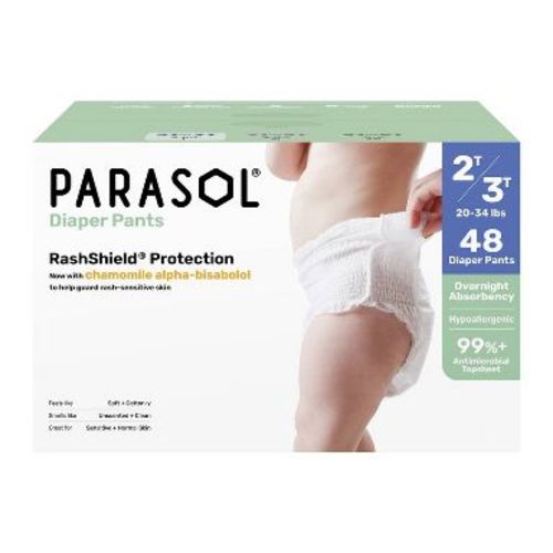 Parasol Chlorine-Free Diaper Pants (Pull-Up Style) with RashShield Protection - 2T3T