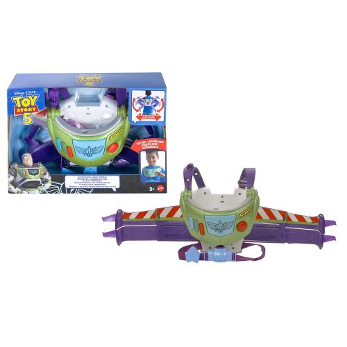 Buzz Lightyear Hi-Tech Space Ranger Jetpack with Light and Sound – Toy Story 5 | Disney Store