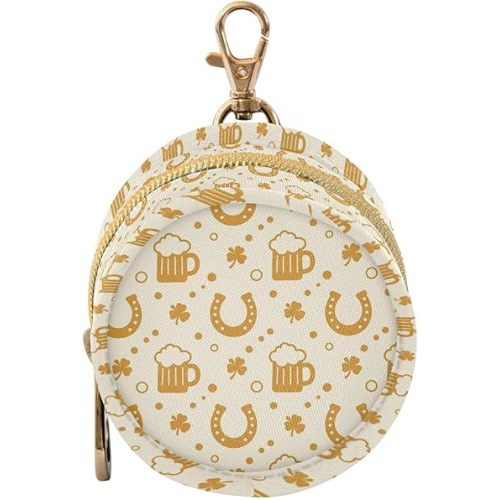 St. Patrick's Day Beer Portable Baby Pacifier Holder Case with Clip for Stroller Diaper Bag Travel A23010971