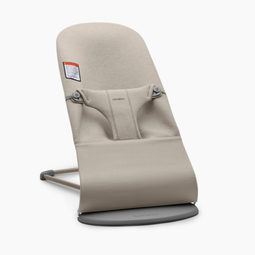 BabyBjörn Bouncer Bliss - Sand Gray Jersey