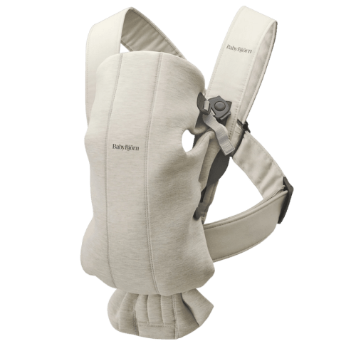 BabyBjörn Baby Carrier Mini  - Light Beige 3D Jersey