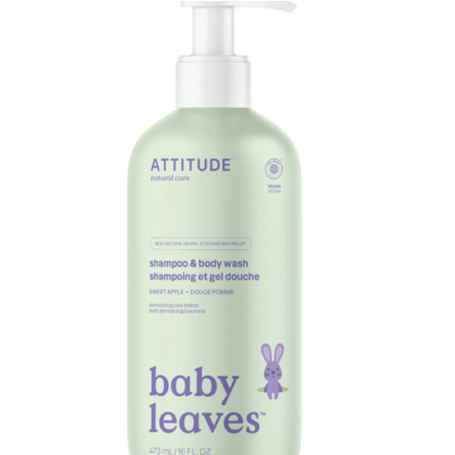 Baby Shampoo & Body Wash 2-in-1 - Clean Ingredients I ATTITUDE