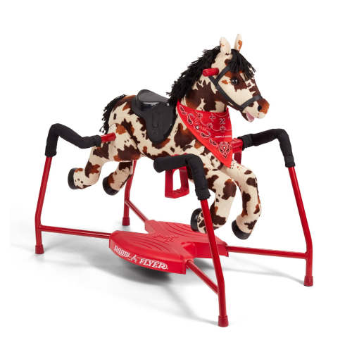 Freckles: Plush Interactive Riding Horse