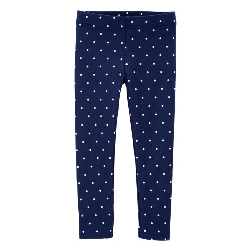 Baby Polka Dot Cotton Stretch Leggings | Carter's