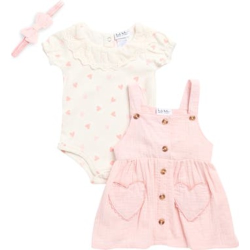 Nicole Miller Three-Piece Heart Jumper Dress Set | Nordstromrack