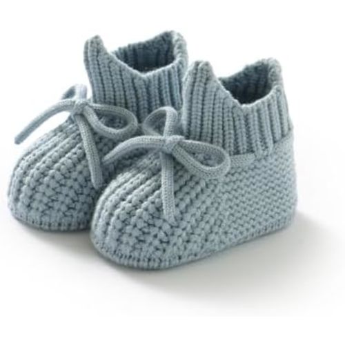 Opewod Baby Booties Newbron Knitted Sock Shoes Knit First Walkers Crochet Soft Cozy Warm Boots for Toddler Infant Boy Girl