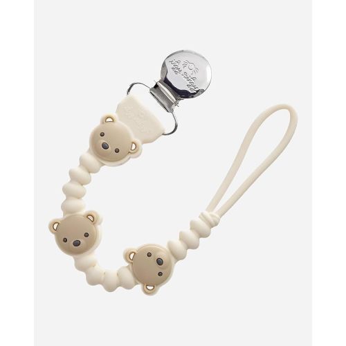 Itzy Ritzy Silicone Pacifier Clip, Baby Pacifier Holder Clip (Baby Bear)