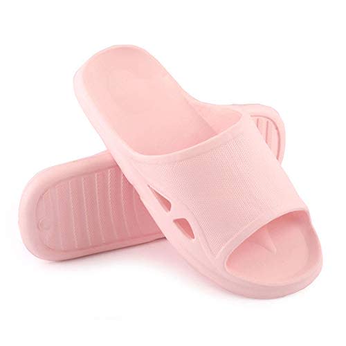 LM Women Shower Slippers Bathroom Slippers Sandals House Slippers Non Slip Shoes Dorm Shoes