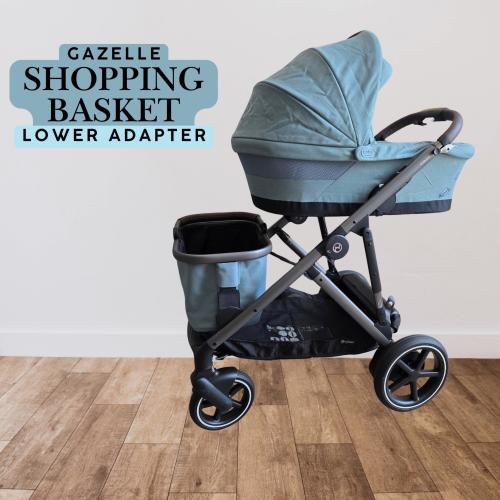 CYBEX Gazelle S Shopping Basket Adapter | Lower Basket Attachment for Gazelle S & eGazelle S Stroller