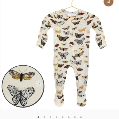 Amelia Zipper Footies